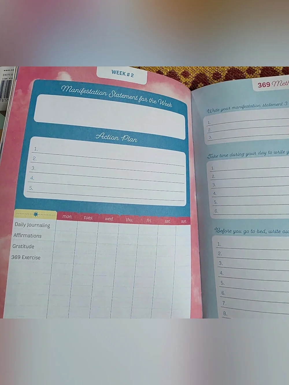 4 Piece Manifestation Journal Bundle